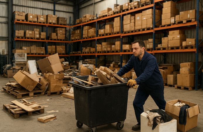 Débarras d’entrepôt industriel : optimisez votre espace !