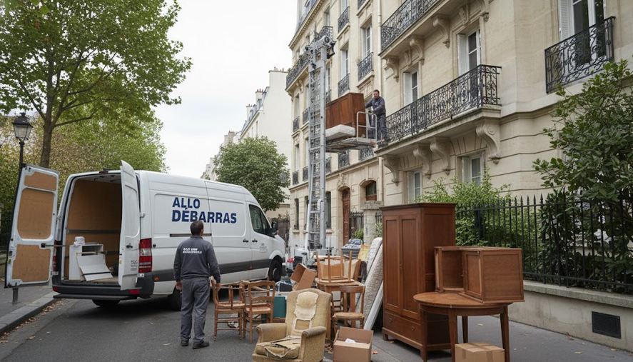 Débarras d’appartement situé en étage, qui contacter ?