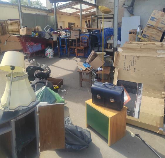 Quel est le sort des objets évacués après débarras ?