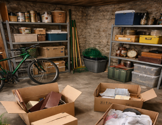 Comment vider une cave encombrée rapidement et sans stress ?